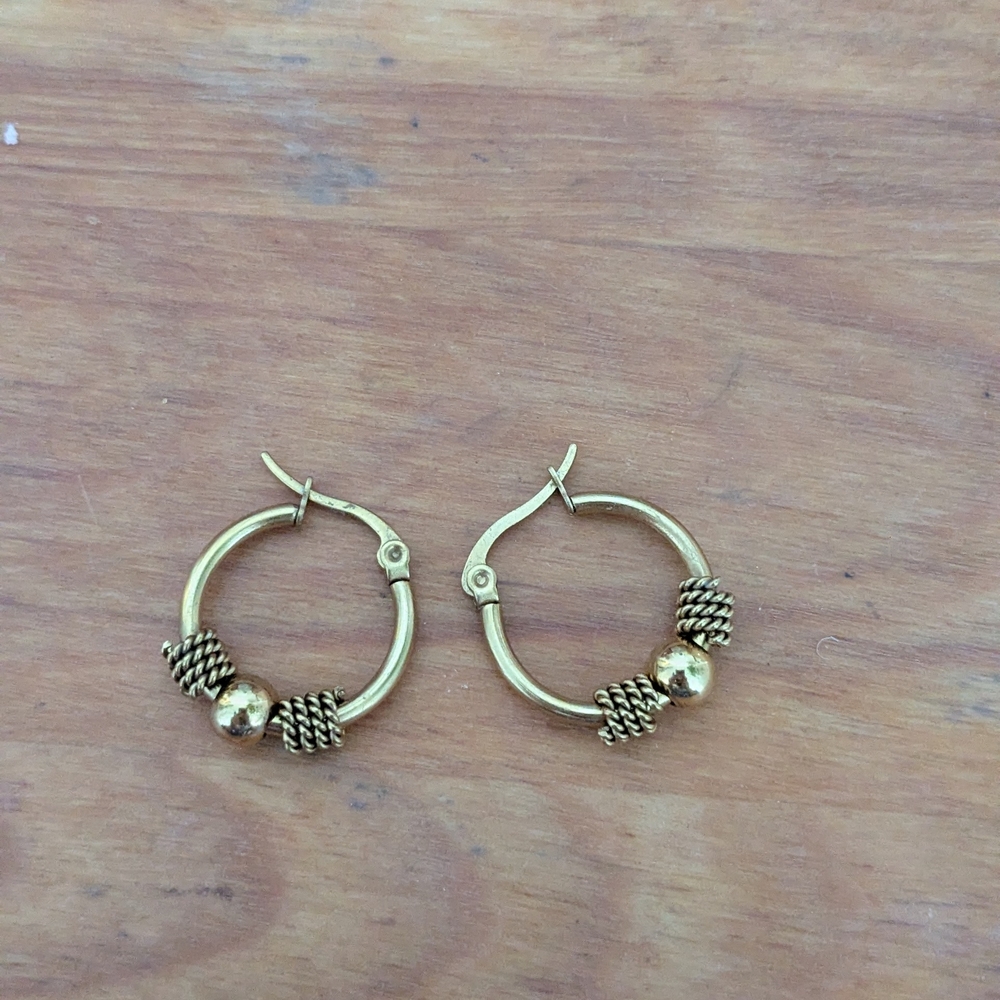 Balzac Elegant Hoop Earrings
